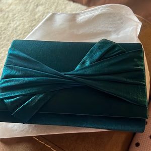 Peacock evening clutch / bag